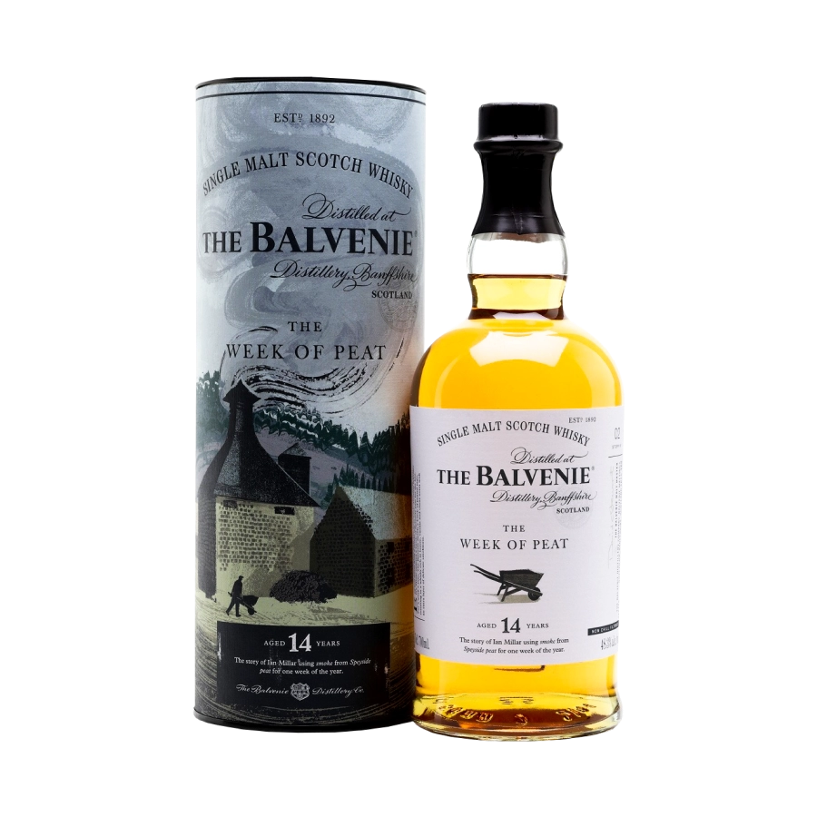 Rượu Whisky Balvenie 14 Year Old The Week of Peat