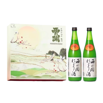 Set Quà Tết Rượu Sake Nhật Bản Nishinoseki Nigori Zake 720ml