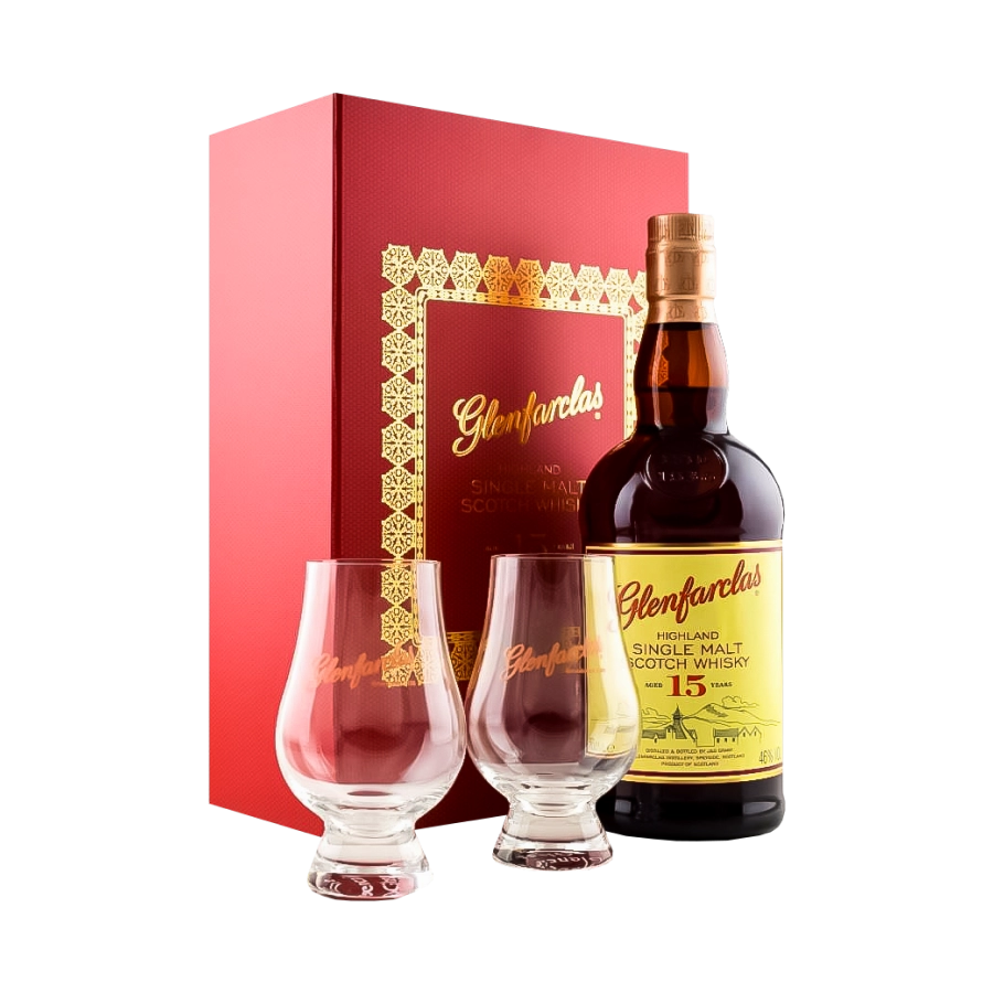 Rượu Whisky Glenfarclas 15 Year Old Gift Box