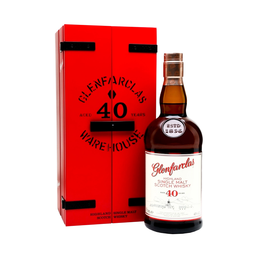 Rượu Whisky Glenfarclas 40 Year Old