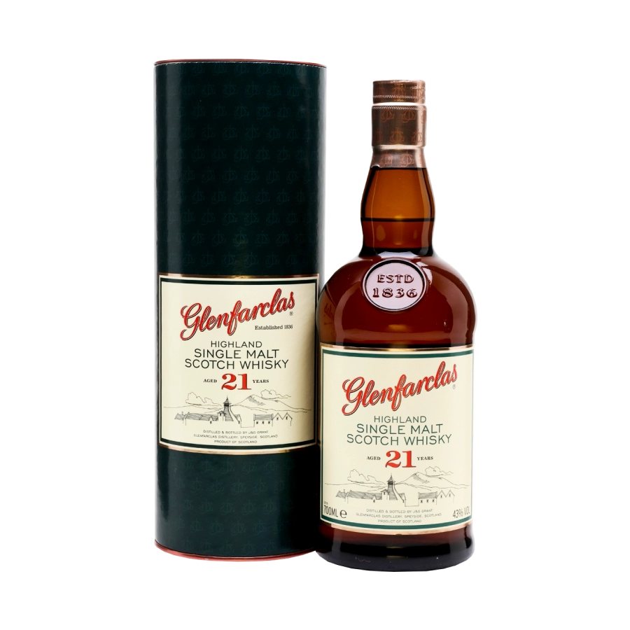 Rượu Whisky Glenfarclas 21 Year Old