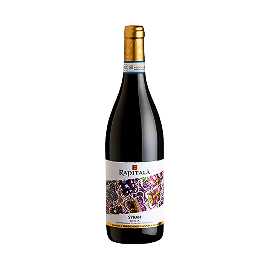 Rượu Vang Đỏ Ý TENUTA RAPITALA Nero D’Avola Sicilia DOC