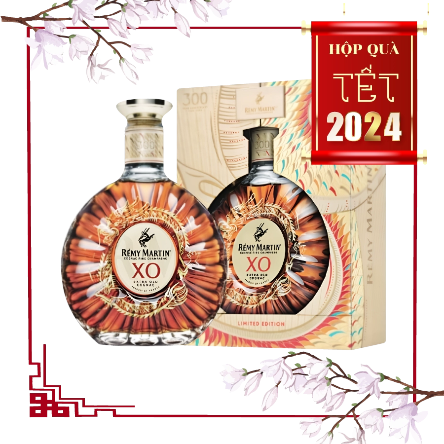 Rượu Cognac Remy Martin XO Phiên Bản Hộp Quà Tết 2024