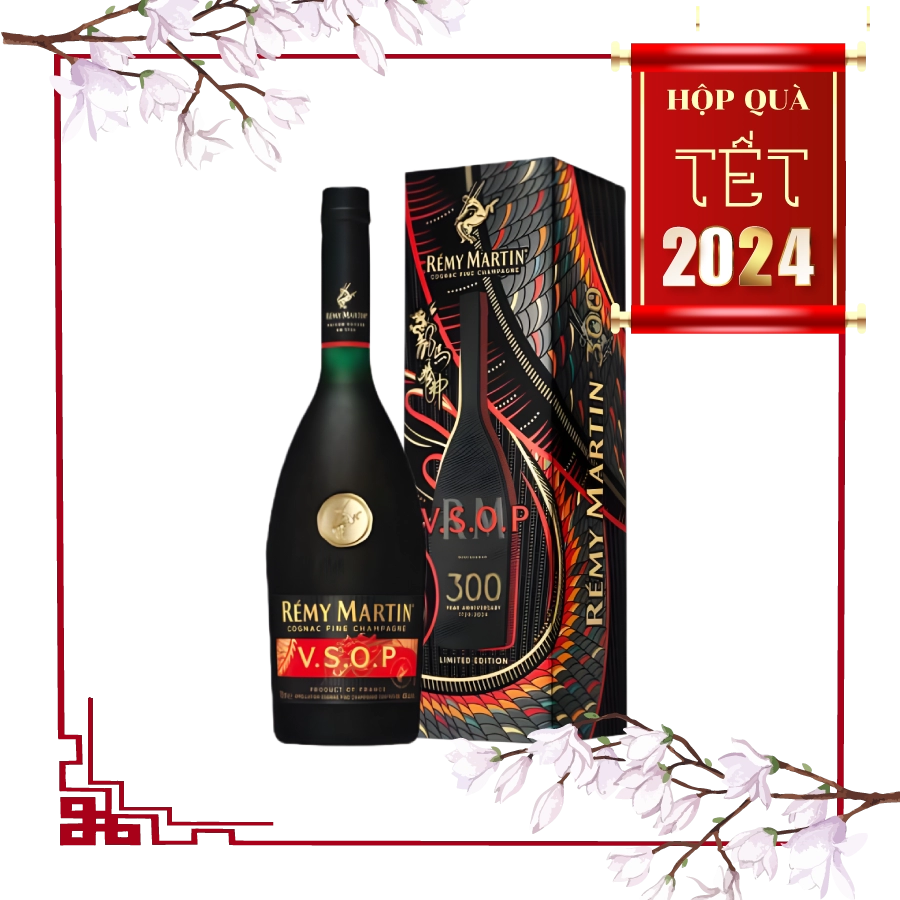 Rượu Cognac Remy Martin VSOP Phiên Bản Hộp Quà Tết 2024