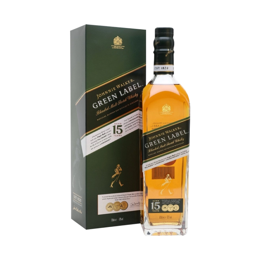 Rượu Whisky Johnnie Walker Green Label 15 Year Old 