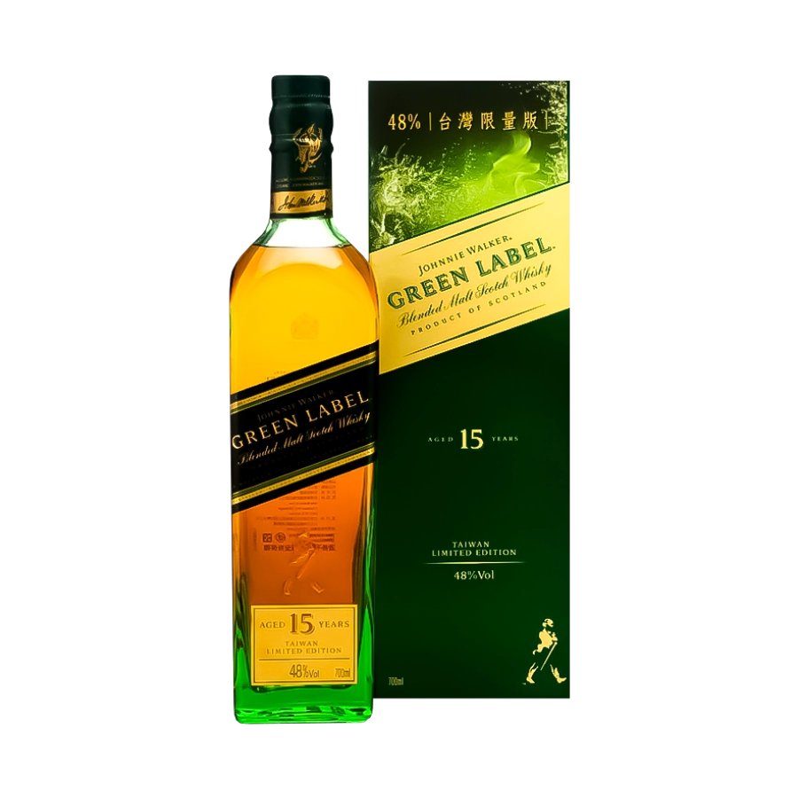 Rượu Whisky Johnnie Walker 15 Year Old Green Label Limited Edition