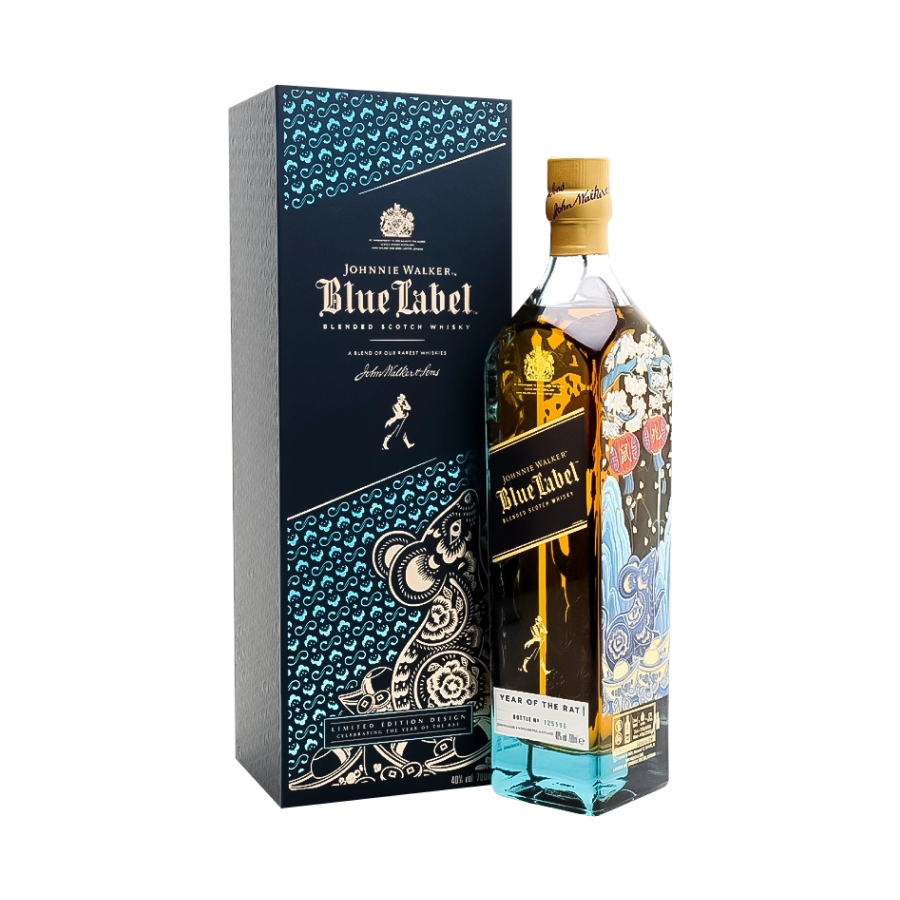 Rượu Whisky Johnnie Walker Blue Label Year Of The Rat