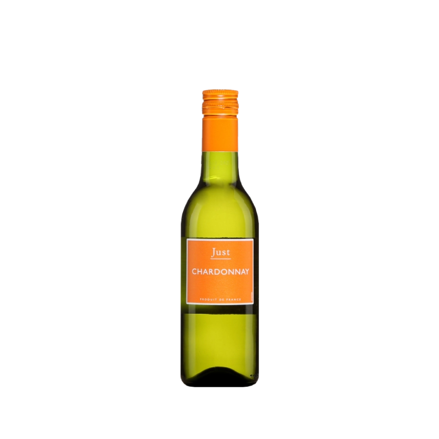 Rượu Vang Trắng Pháp Just, Chardonnay IGP d'Oc 375ml