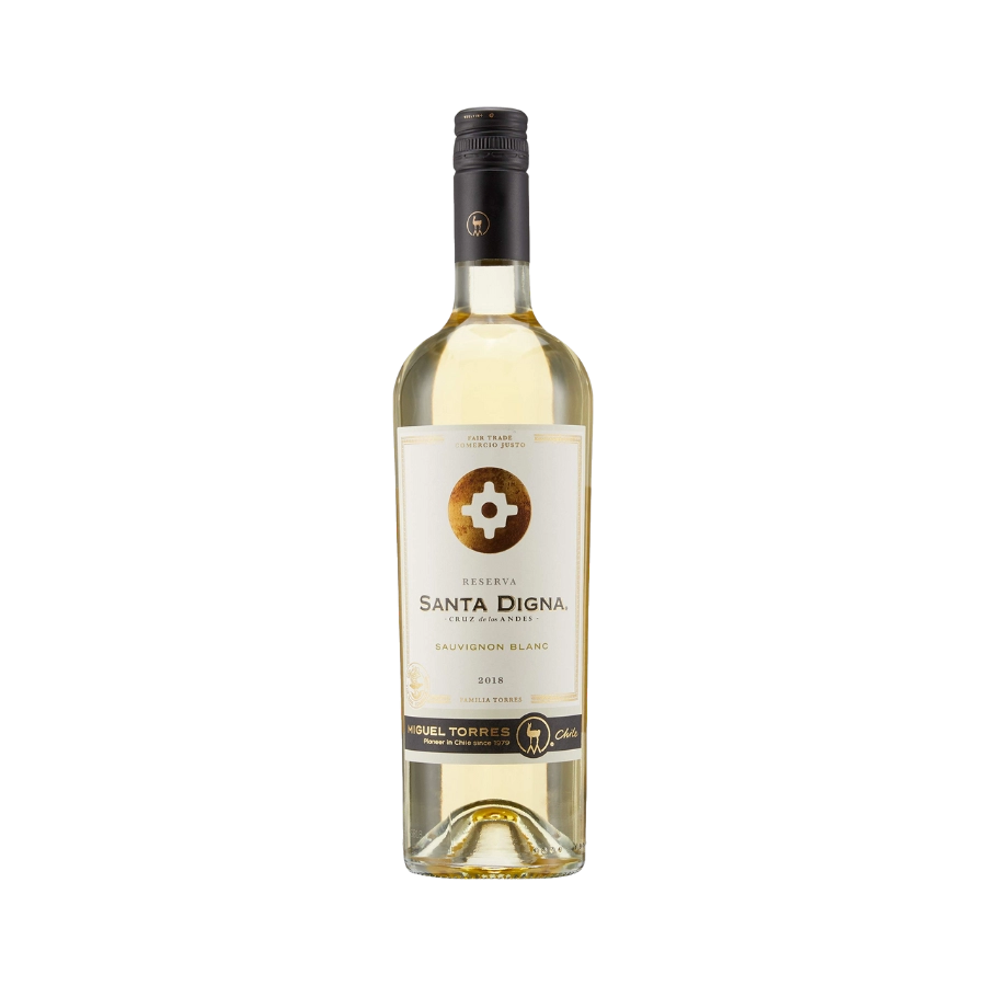Rượu Vang Trắng Chile Santa Digna Reserva Sauvignon Blanc