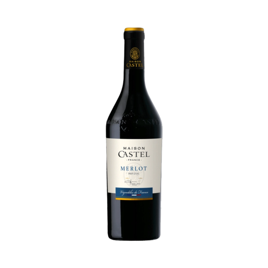 Rượu Vang Đỏ Pháp Maison Castel Merlot IGP d'OC