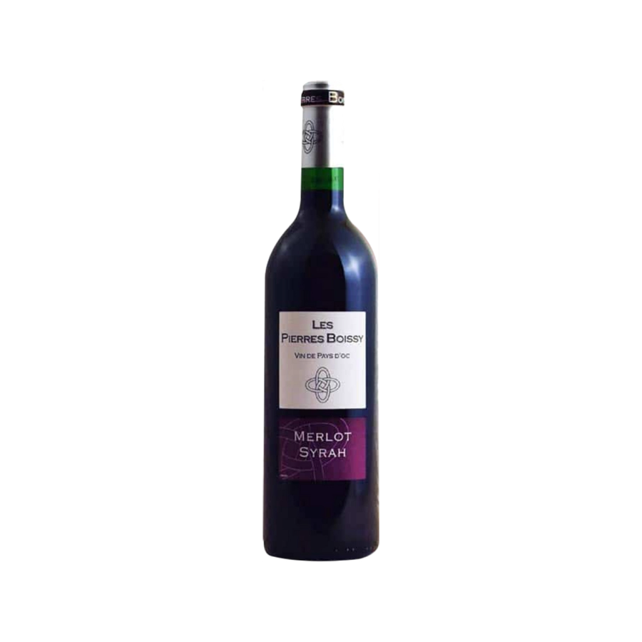 Rượu Vang Đỏ Pháp Les Pierres Boissy Syrah Merlot