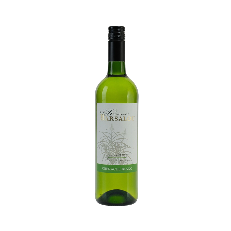 Rượu Vang Trắng Pháp Les Domaines Barsalou Grenache Blanc IGP de l'Aude