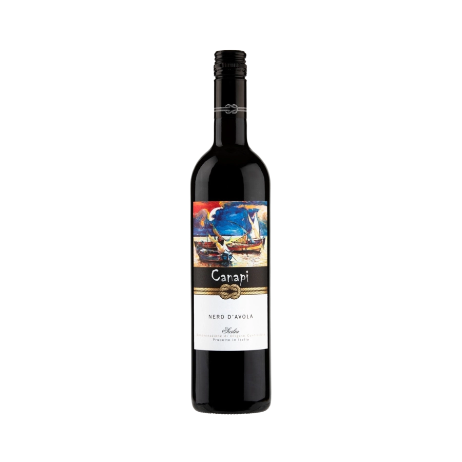 Rượu Vang Đỏ Ý Canapi Nero d'Avola IGT