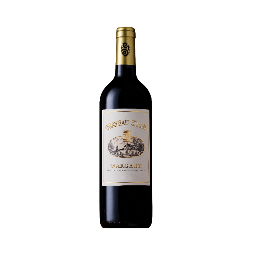 Rượu Vang Đỏ Pháp Chateau Siran Margaux Cru Bourgeois Exceptionnel 2018