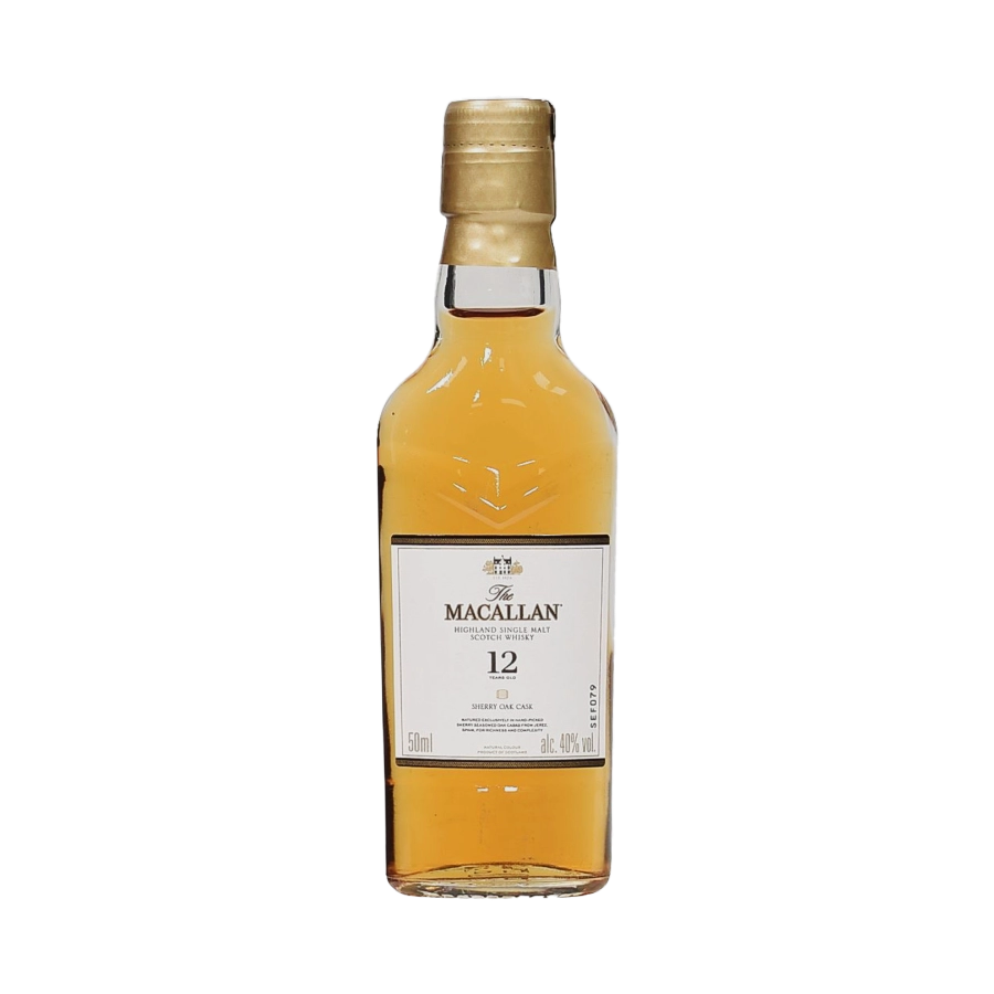 Rượu Whisky Macallan 12 Year Old Sherry Oak 50ml