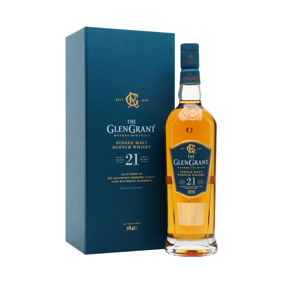Rượu Whisky Glen Grant 21 Year Old