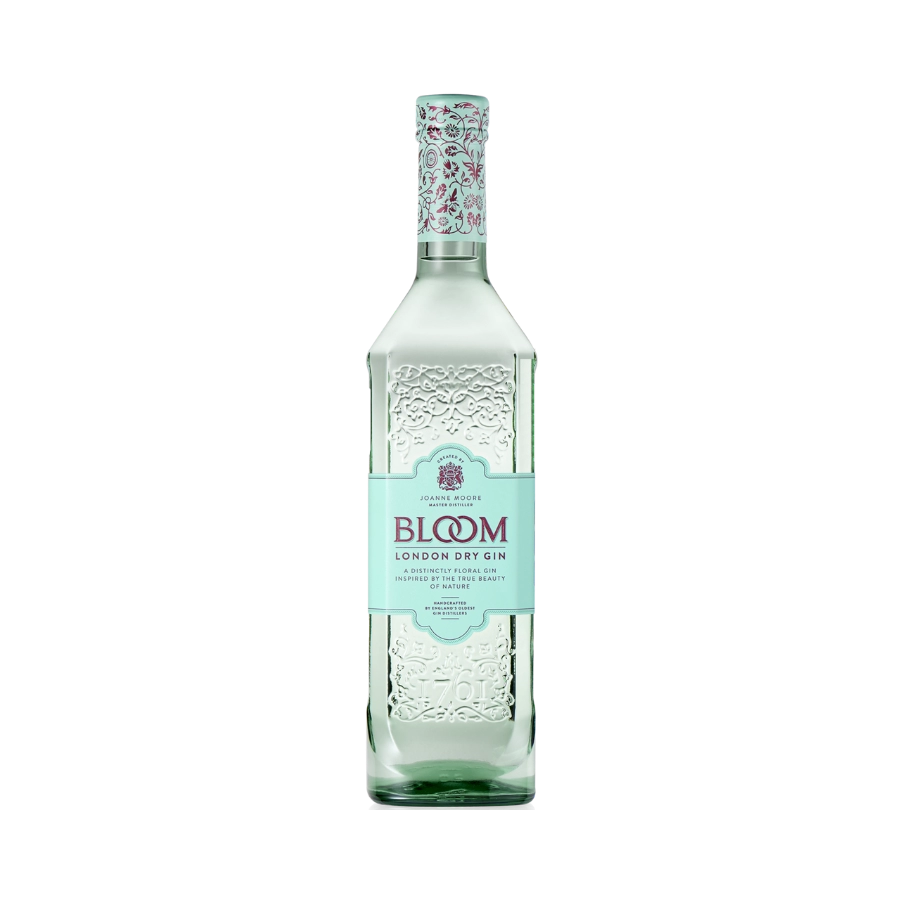 Rượu Gin Anh Quốc Bloom London Dry Gin 1000ml