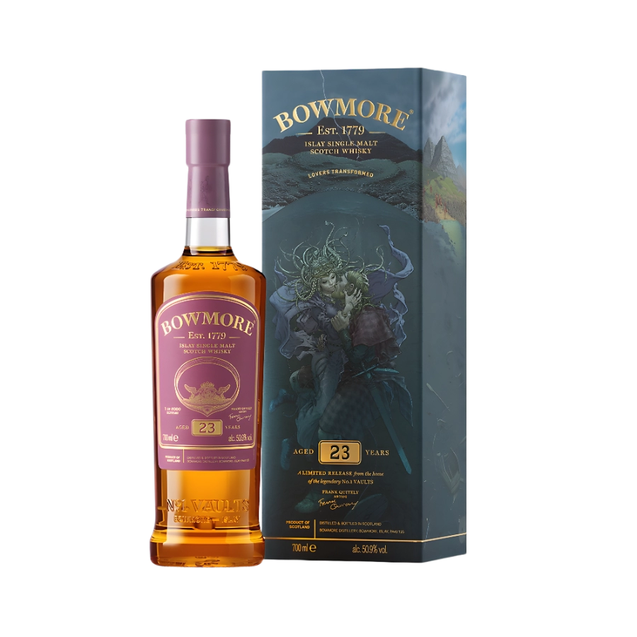 Rượu Whisky Bowmore 23 Year Old Frank Quitely Lovers Transformed 50.9%