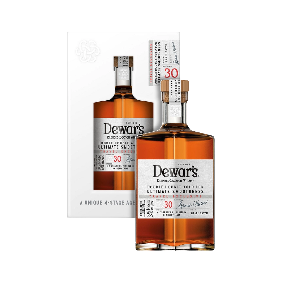 Rượu Whisky Dewar's 30 Year Old - Double Double Aged