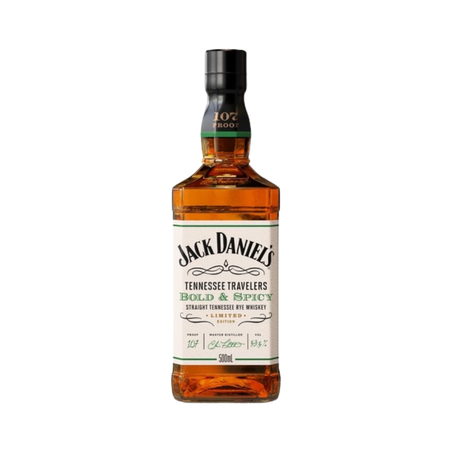Rượu Whiskey Jack Daniel's Tennessee Travelers - Bold & Spicy 500ml