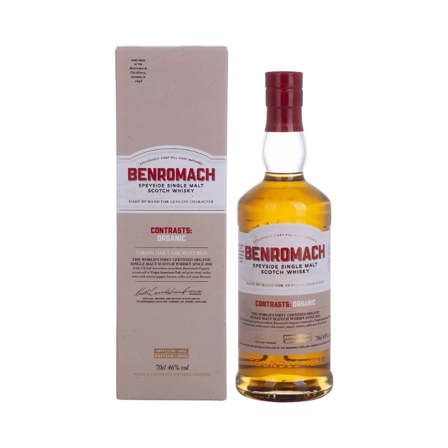 Rượu Whisky Benromach Organic