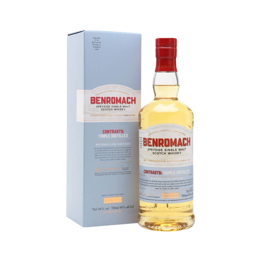 Rượu Whisky Benromach Triple Distilled