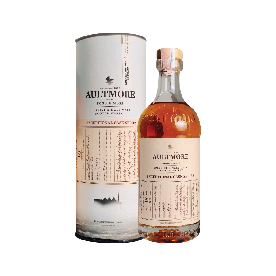 Rượu Whisky Aultmore 18 Year Old Exceptional Cask