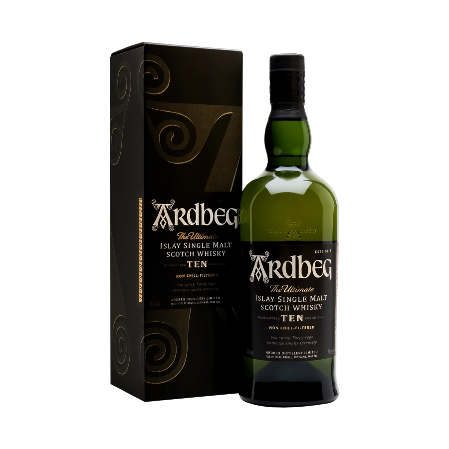 Rượu Whisky Ardbeg 10 Year Old 700ml