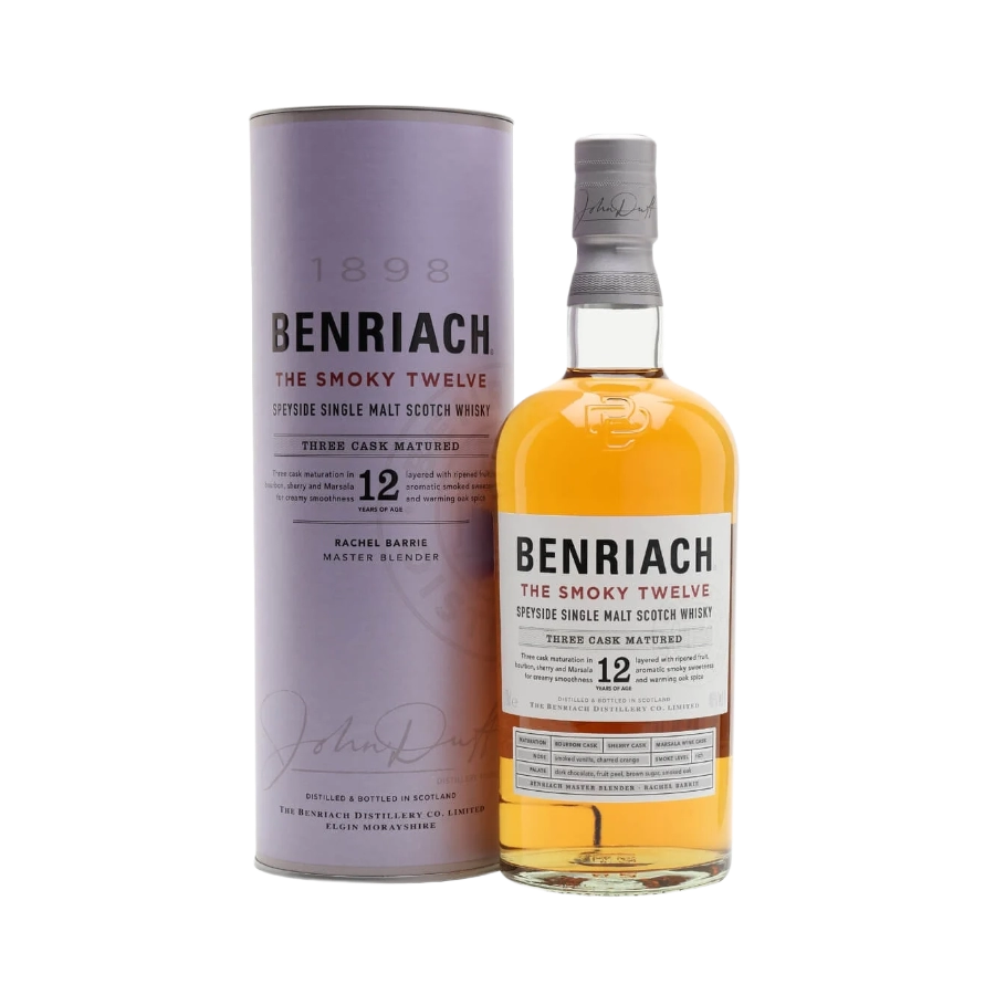 Rượu Whisky Benriach 12 Year Old The Smoky Twelve