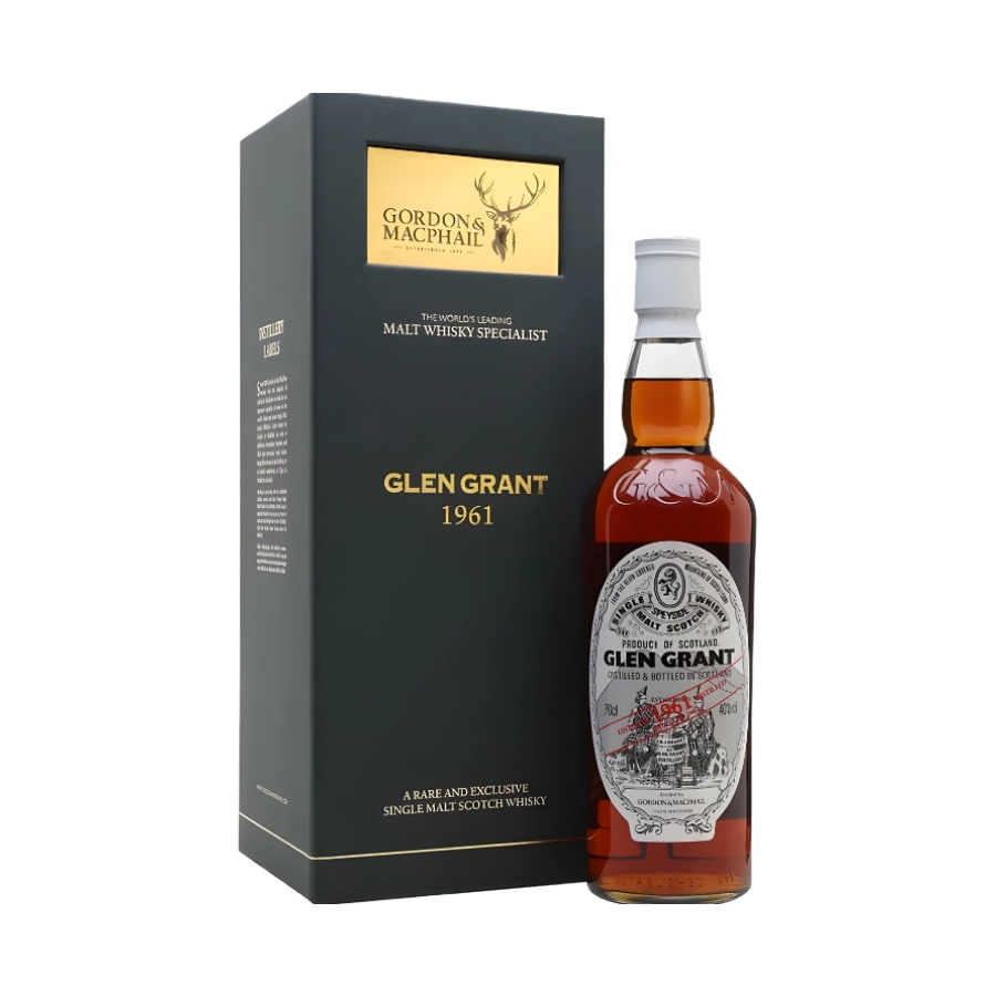 Rượu Whisky Glen Grant 53 Year Old Gordon & Macphail 1961
