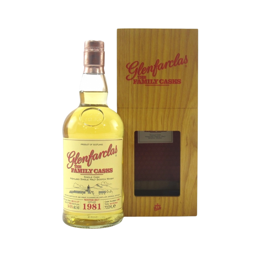 Rượu Whisky Glenfarclas 36 Year Old Family Casks 1981