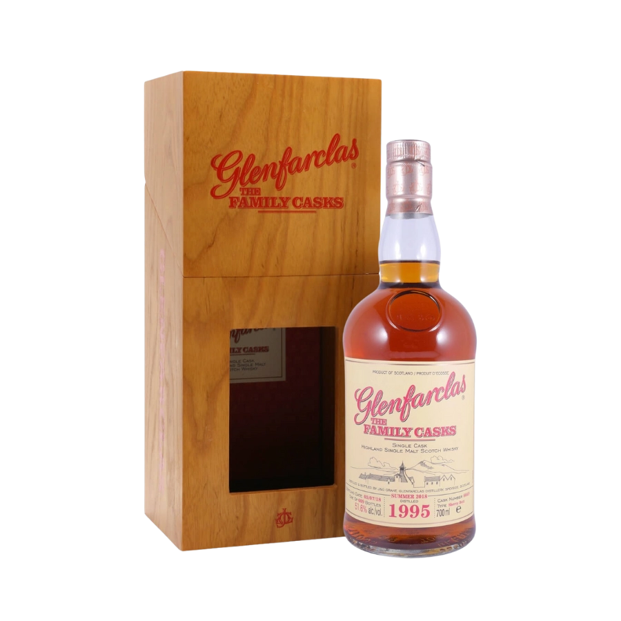 Rượu Whisky Glenfarclas 23 Year Old Family Casks 1995