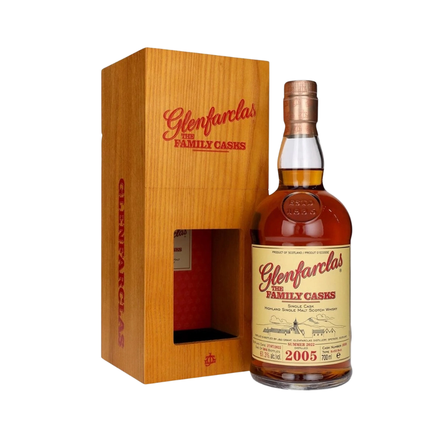 Rượu Whisky Glenfarclas 17 Year Old Family Casks 2005