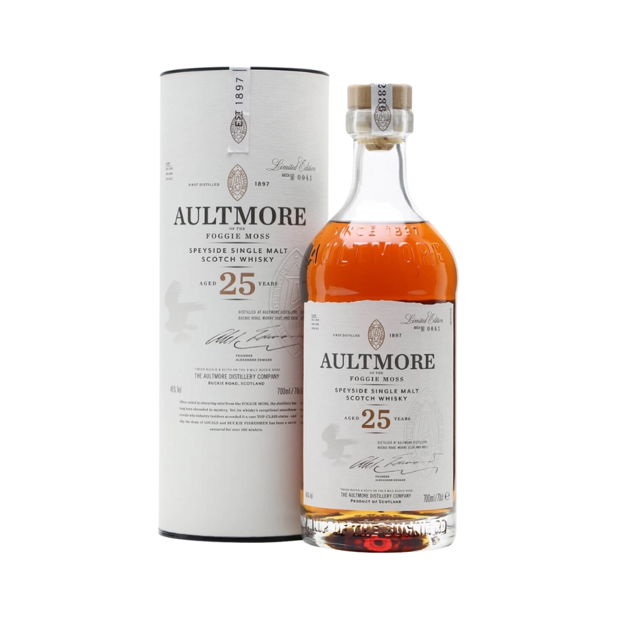 Rượu Whisky Aultmore 25 Year Old