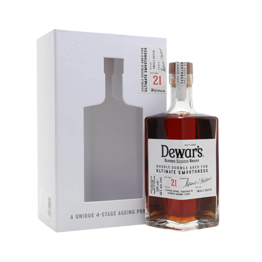 Rượu Whisky Dewar's 21 Year Old Double Double Aged
