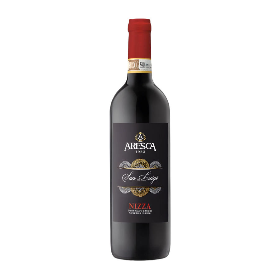 Rượu Vang Đỏ Ý Aresca San Luigi Nizza DOCG