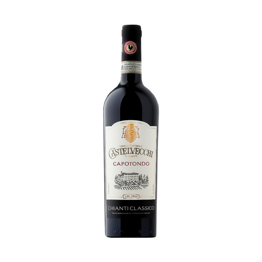 Rượu Vang Đỏ Ý Vescine Radda In Chianti Castelvecchi Chianti Classico Capotondo DOCG