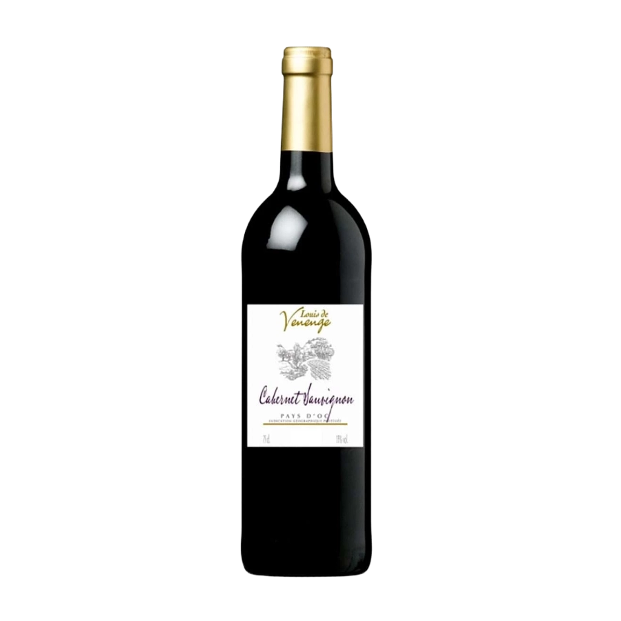 Rượu Vang Đỏ Pháp Louis De Venenge Cabernet Sauvignon Pays D'oc