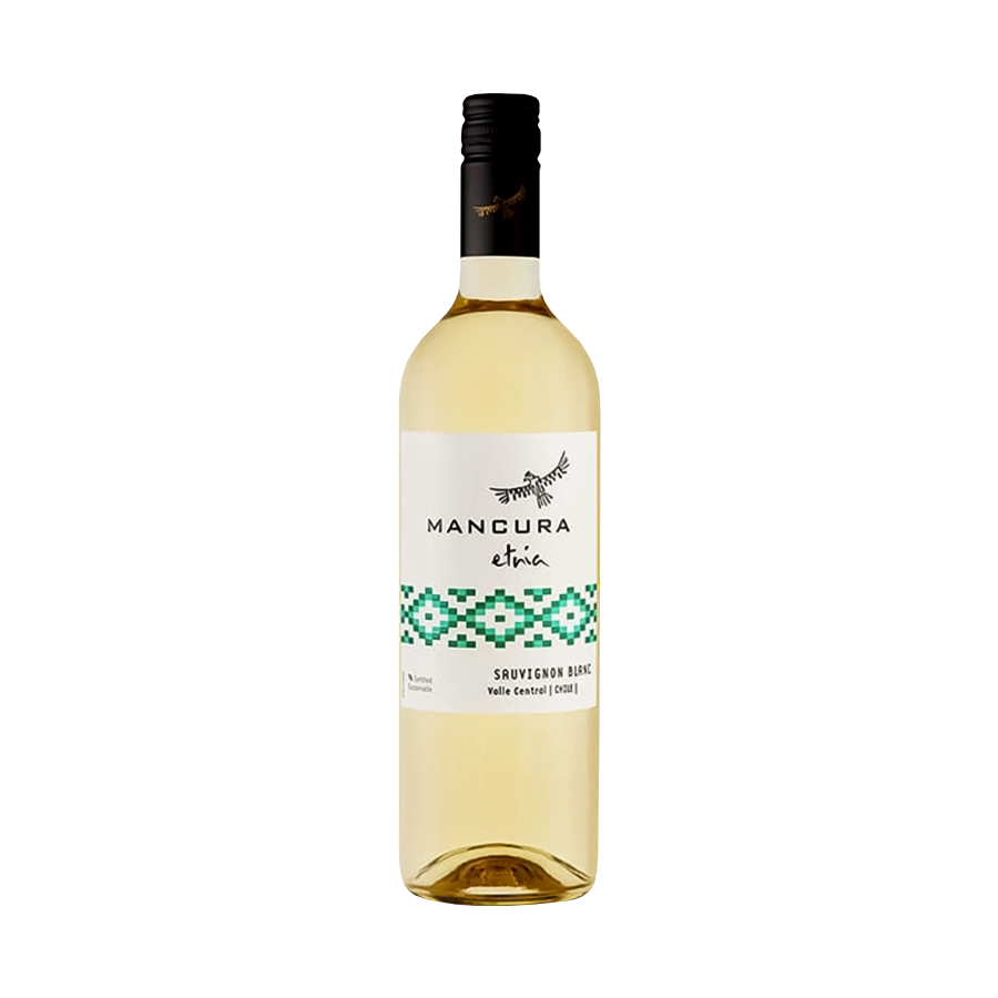 Rượu Vang Trắng Chile Mancura Etnia Sauvignon Blanc Sustainable 375ml