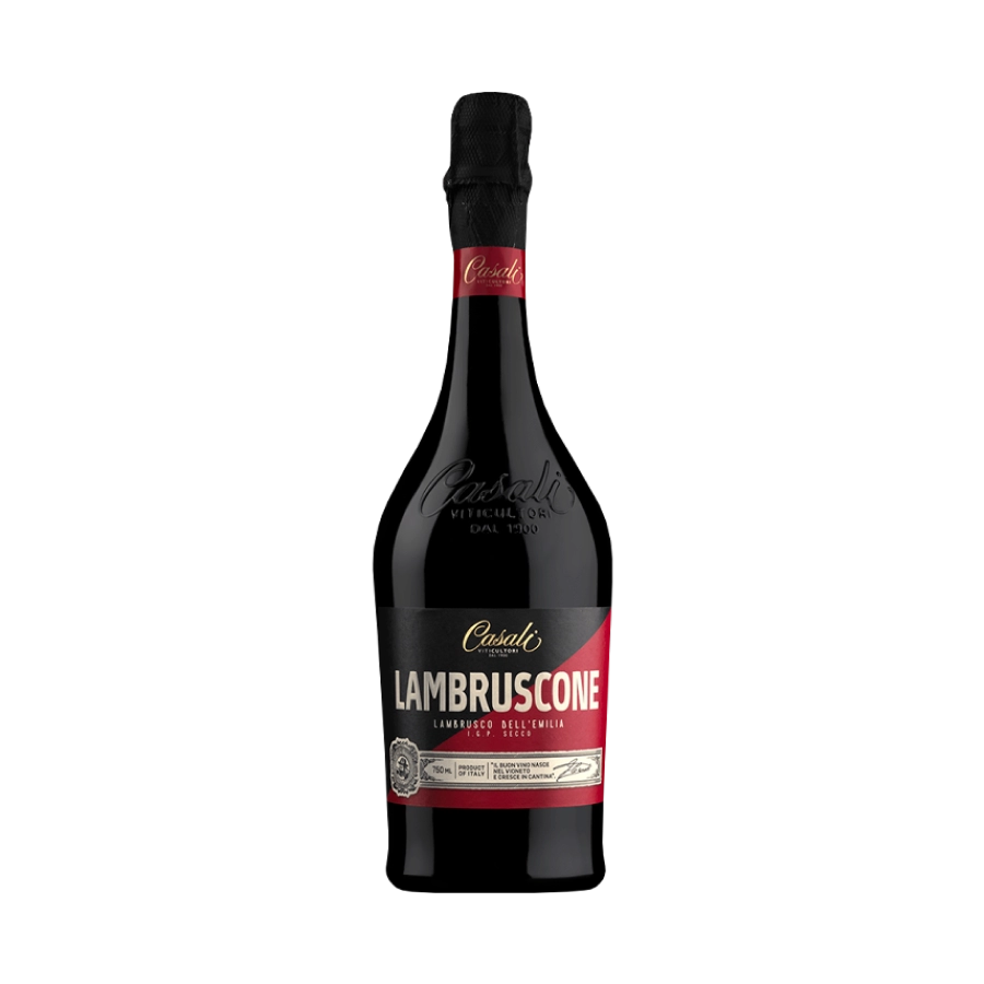 Rượu Vang Đỏ Ý Lambruscone Lambrusco Dell’emilia I.G.P Vino Frizzante Secco