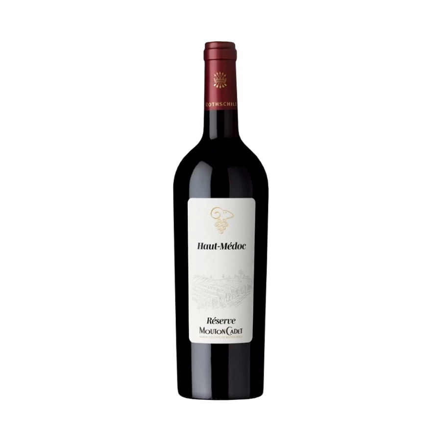 Rượu Vang Đỏ Pháp Baron P. de Rothschild Mouton Cadet Reserve Haut Medoc