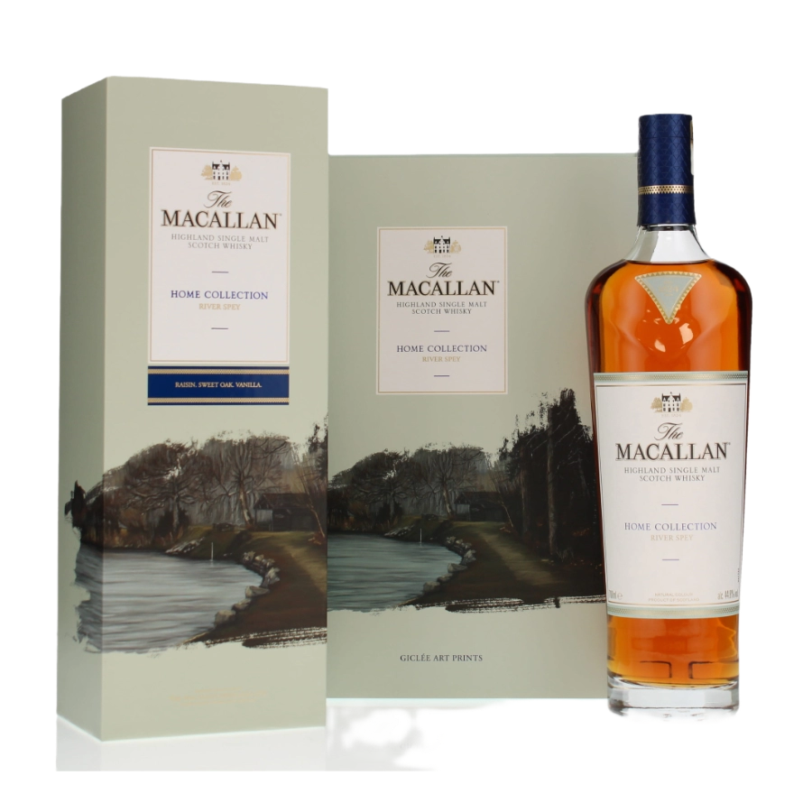 Rượu Whisky Macallan Home Collection River Spey & Prints