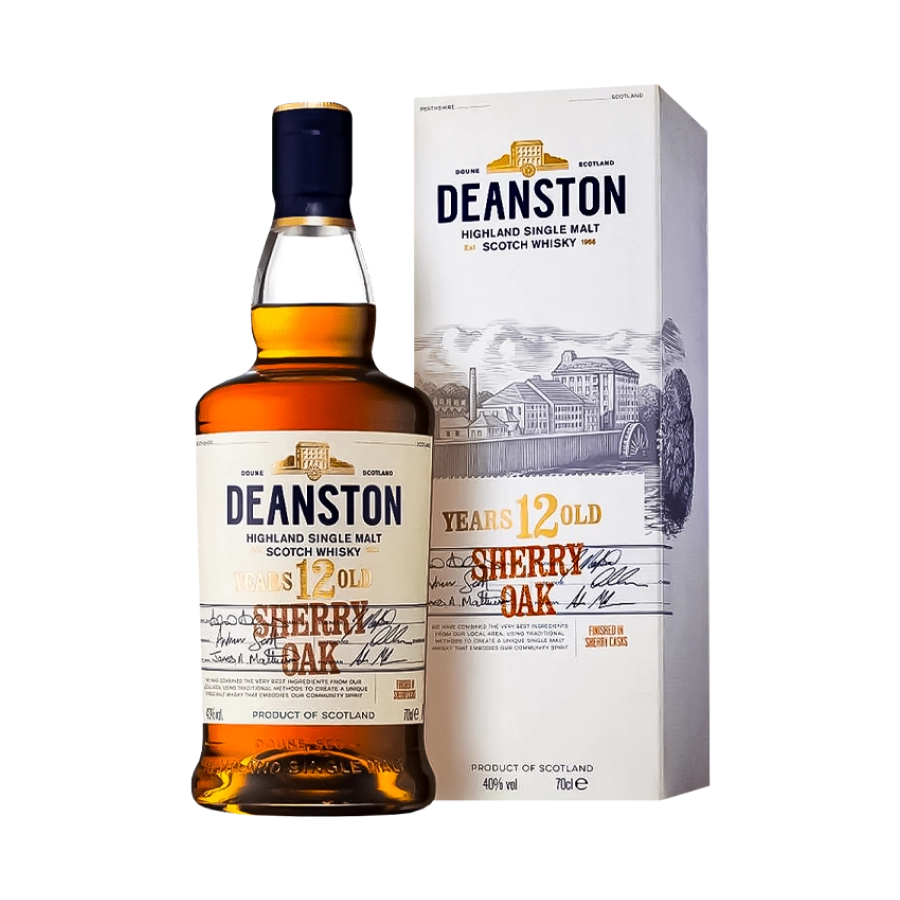 Rượu Whisky Deanston 12 Year Old Sherry Oak Cask