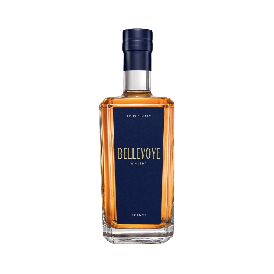 Rượu Whisky Bellevoye Blue Blended Malt Whisky De France Finition Grain Fin