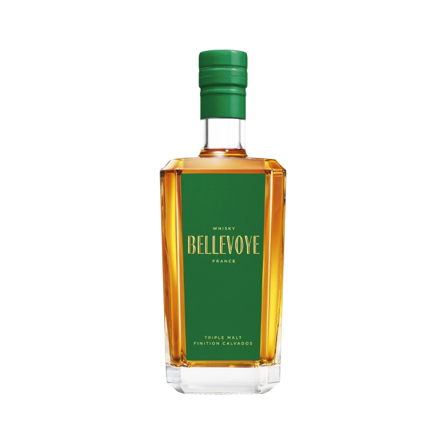 Rượu Whisky Bellevoye Green Blended Malt Whisky De France Finition Calvados