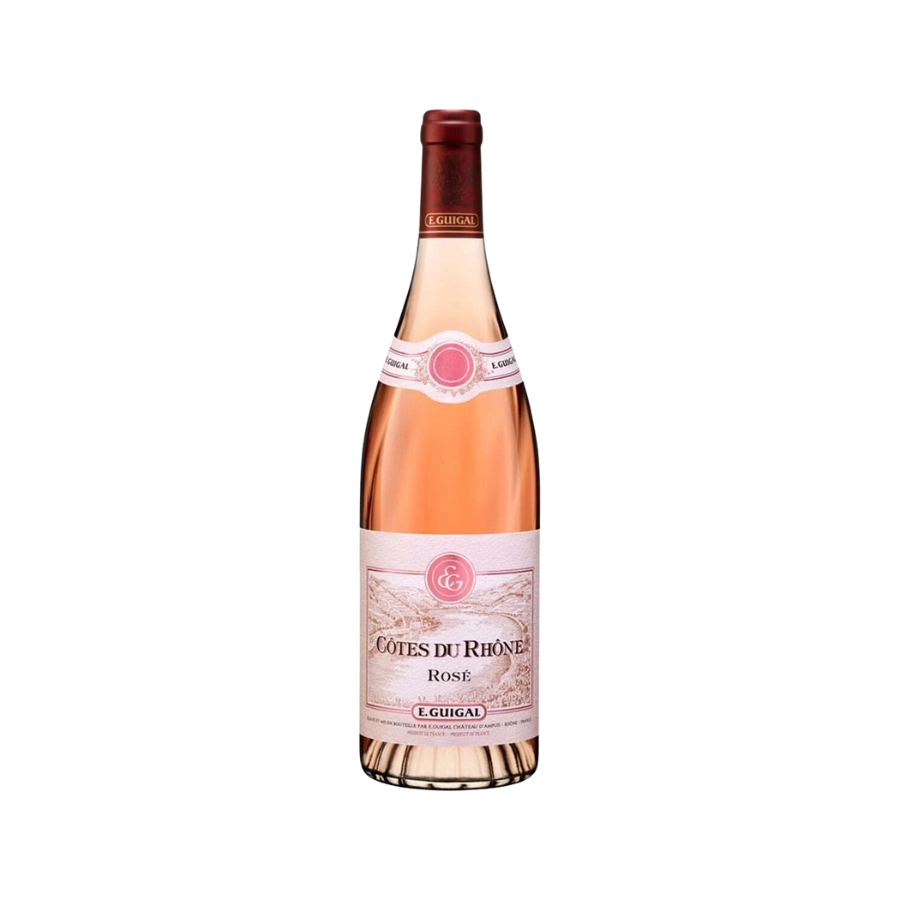 Rượu Vang Hồng Pháp E.Guigal Cotes du Rhone Rose