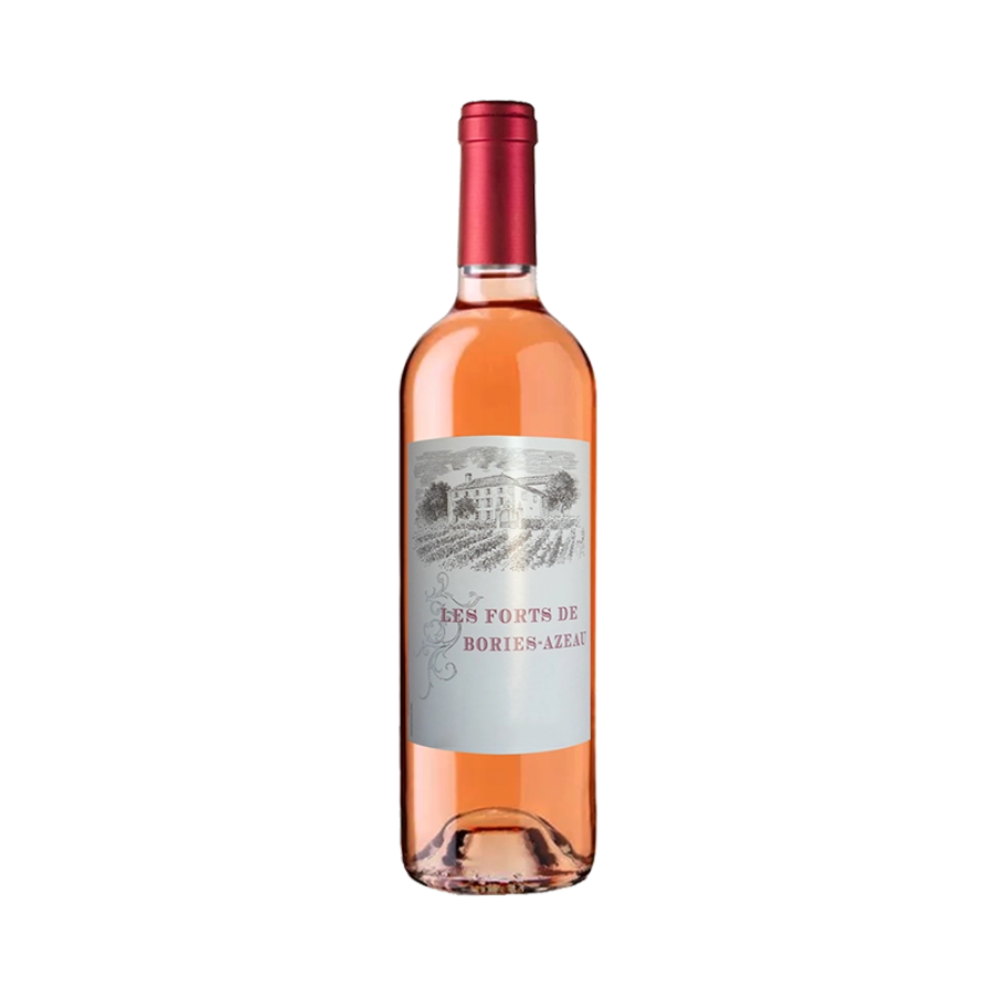Rượu Vang Hồng Pháp Les Forts De Bories Azeau Rose Corbieres IGP