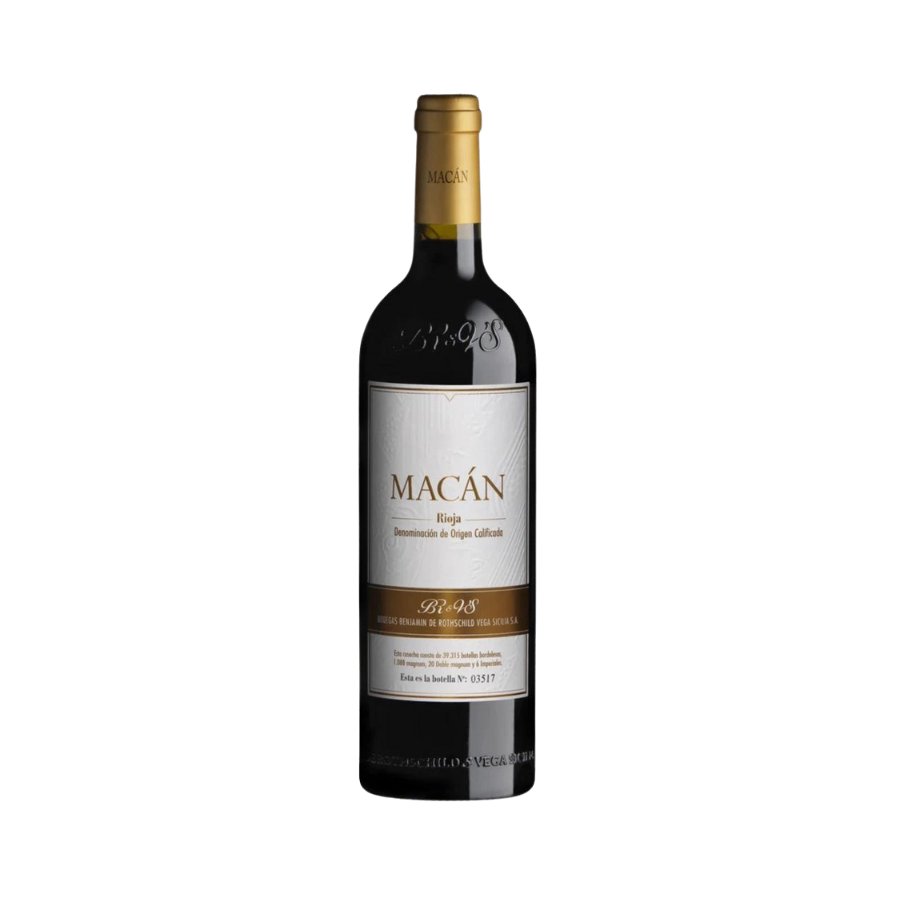 Rượu Vang Đỏ Tây Ban Nha Bodegas Benjamin De Rothschild & Vega Sicilia Macan