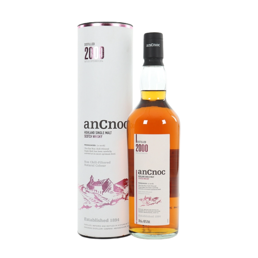 Rượu Whisky Ancnoc 2000 Bottled 2014