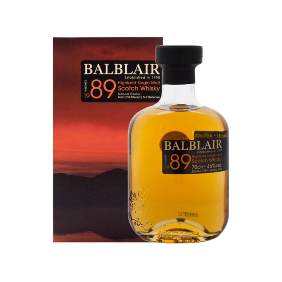 Rượu Whisky Balblair 24 Year Old 1989